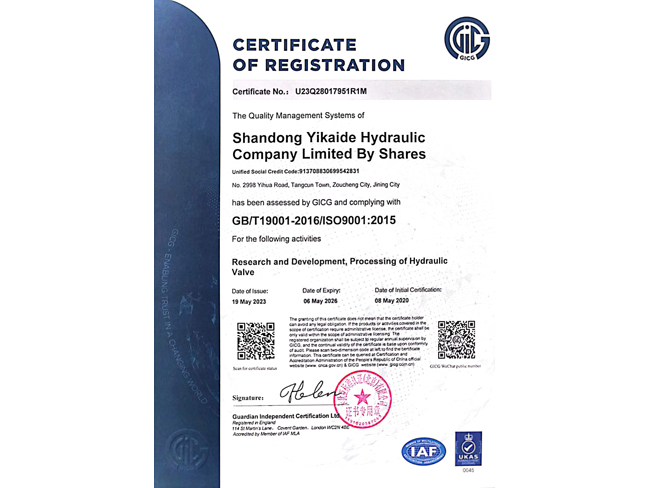 質(zhì)量管理體系認證（英文）